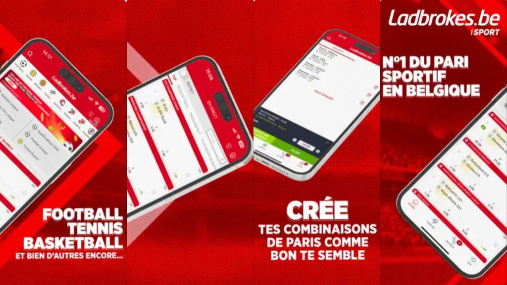 Ladbrokes app fait partie des applications préférées des joueurs