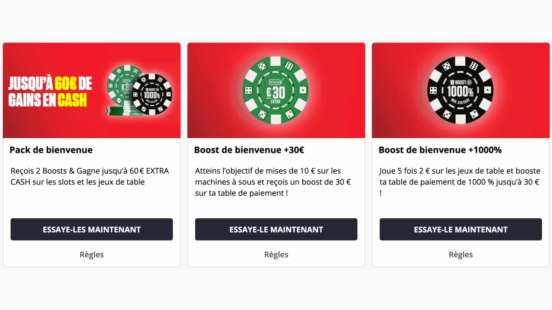 Gagnez un pack de bienvenue casino grâce au code bonus Ladbrokes