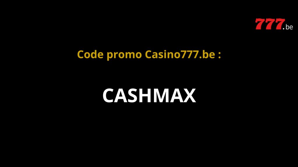 Créez un profil avec le code promo Casino777