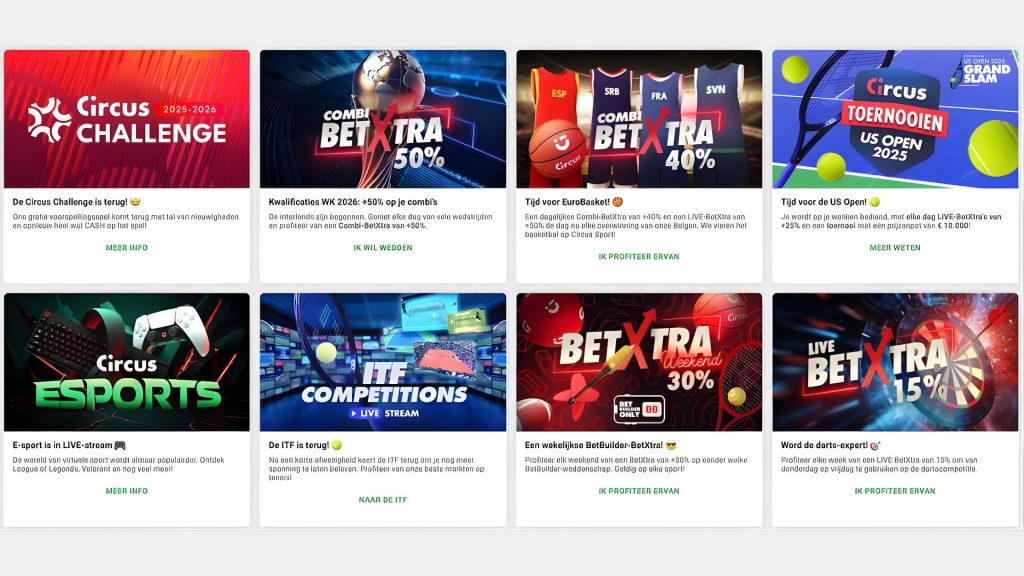 Promotions sport Circus