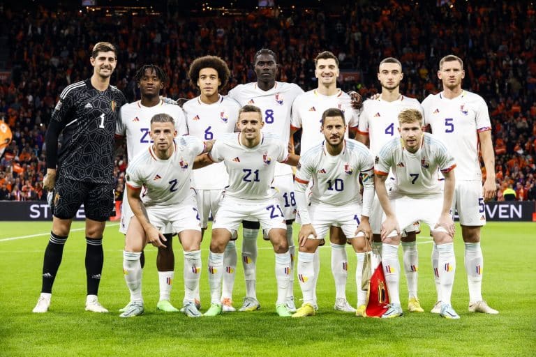 La liste de la Belgique à la Coupe du Monde 2022