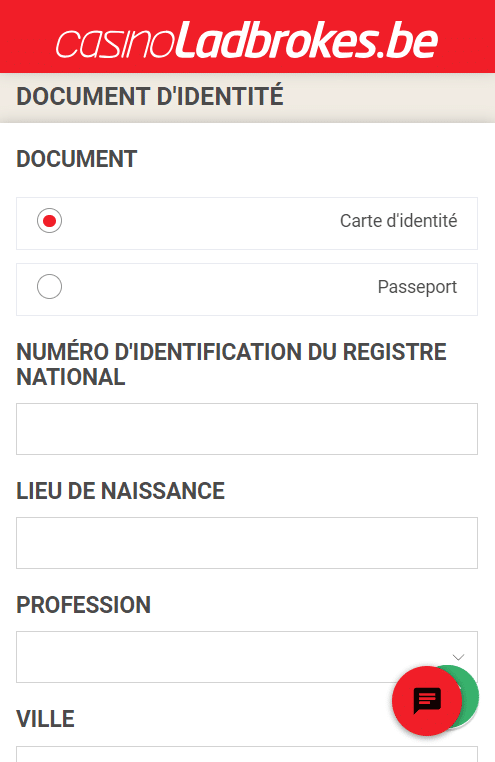 Comment s'inscrire sur l'application LadBrokes