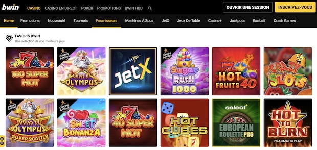 Bwin est une valeur sûre du casino en Belgique